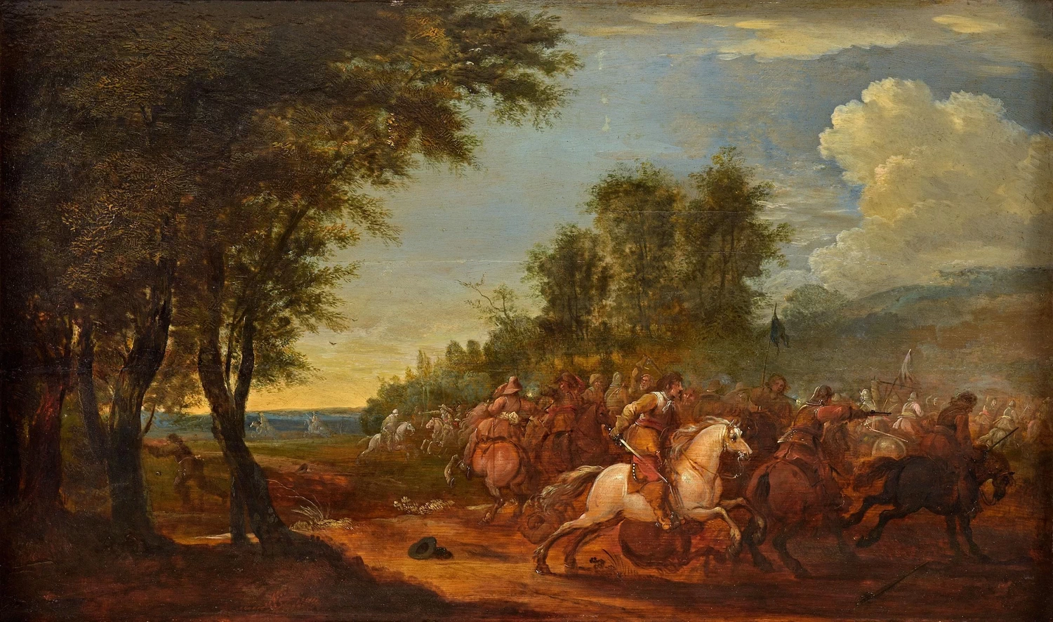 Scena di battaglia - attribuito